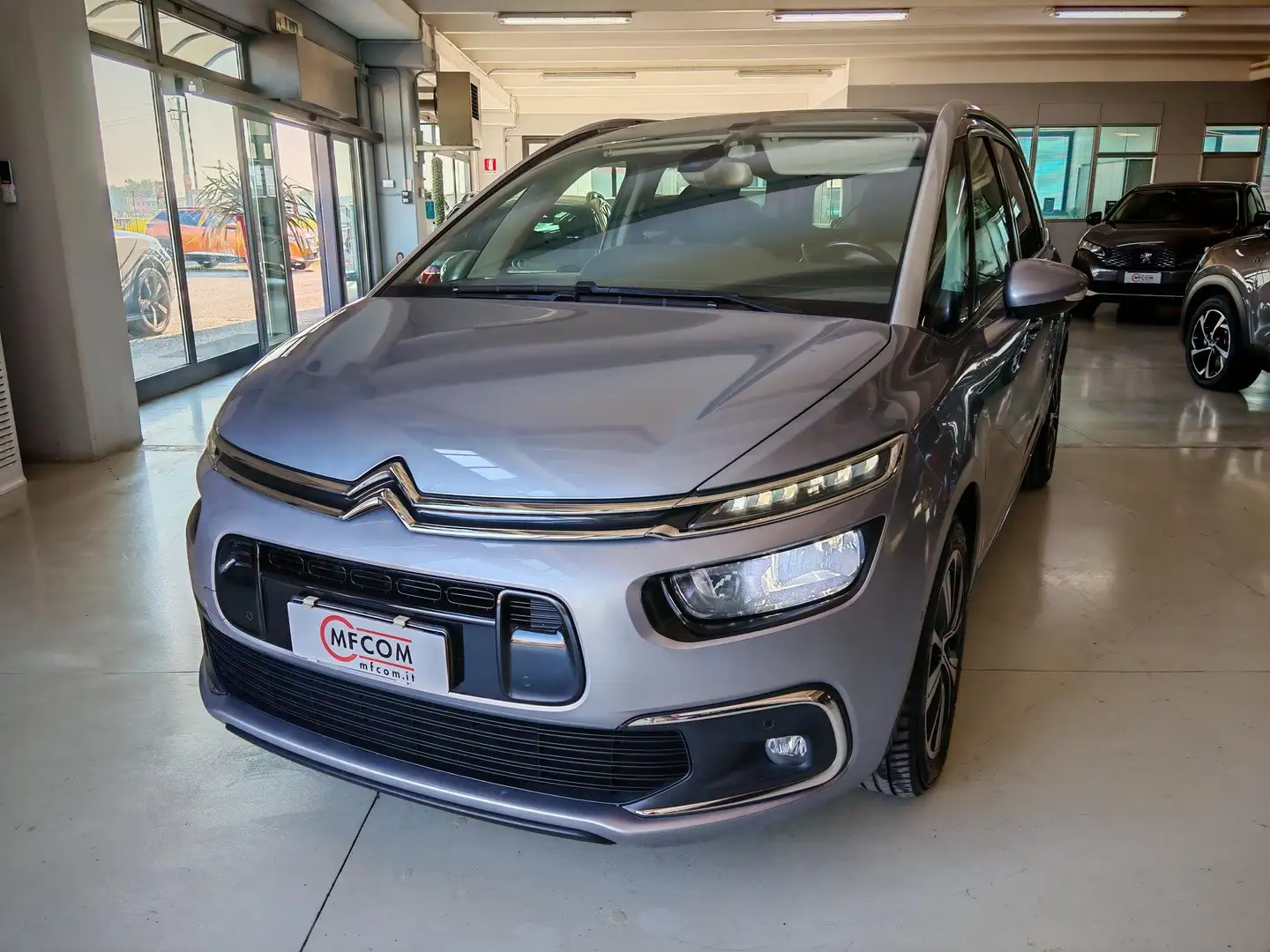 Citroen Grand C4 Picasso 1.6 hdi 7 Posti NEOPATENTATI Argento - 1
