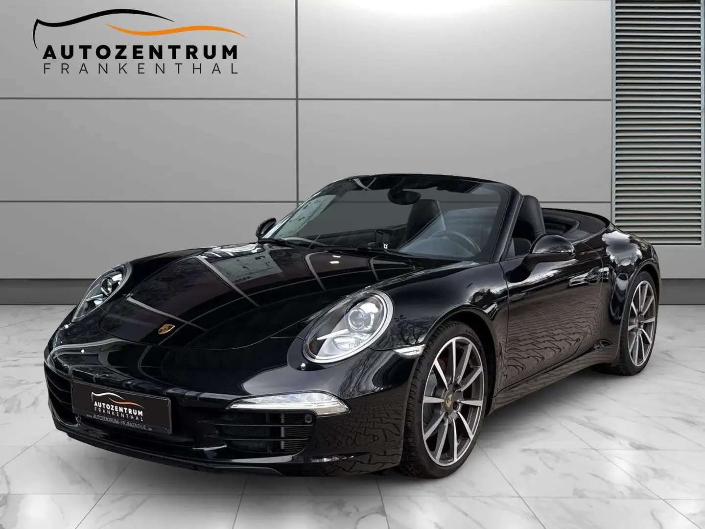 Porsche 991 911 Carrera S Cabriolet CHRONO PDLS PTV AGA Noir - 1
