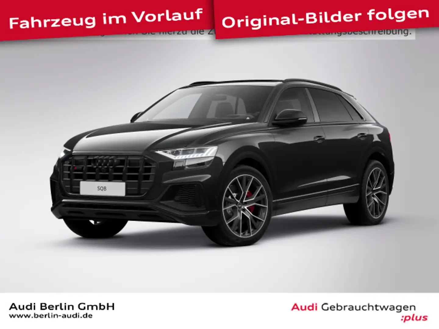 Audi SQ8 TFSI tiptr. AHK STDHZG 360°K MATRIX PANO Schwarz - 1