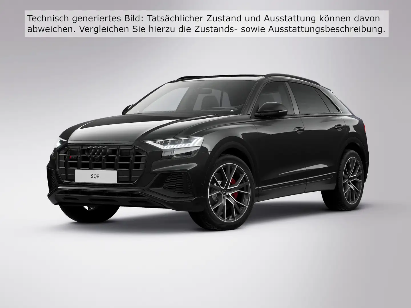 Audi SQ8 TFSI tiptr. AHK STDHZG 360°K MATRIX PANO Schwarz - 2