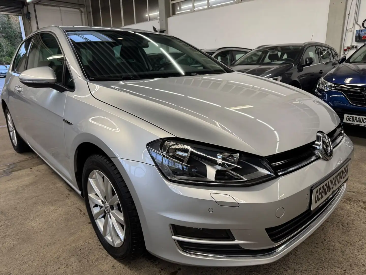 Volkswagen Golf VII 1,2 TSI Lounge BMT-nur 48000 km-1 Hand- Argent - 1