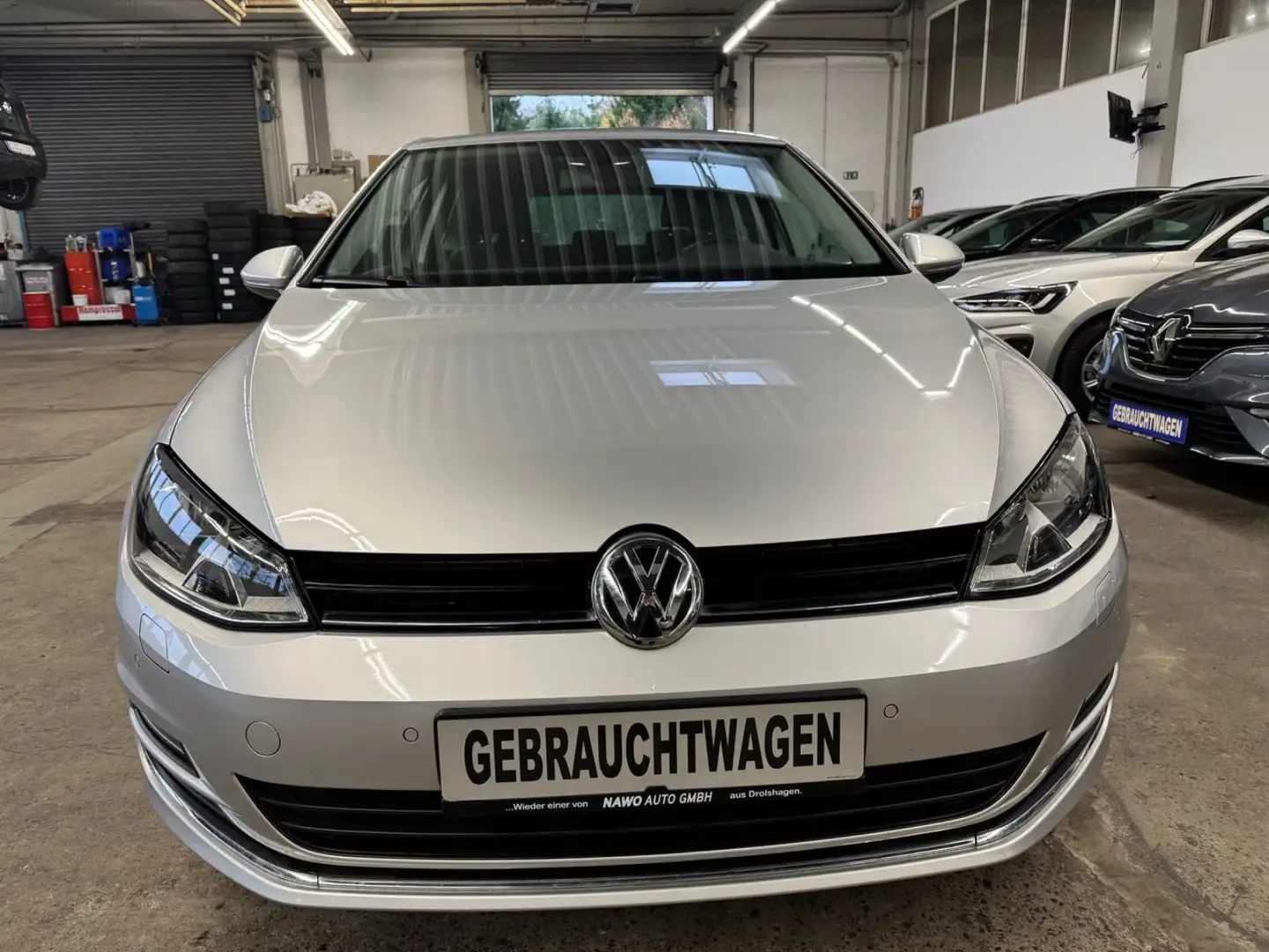 Volkswagen Golf VII 1,2 TSI Lounge BMT-nur 48000 km-1 Hand- Argent - 2