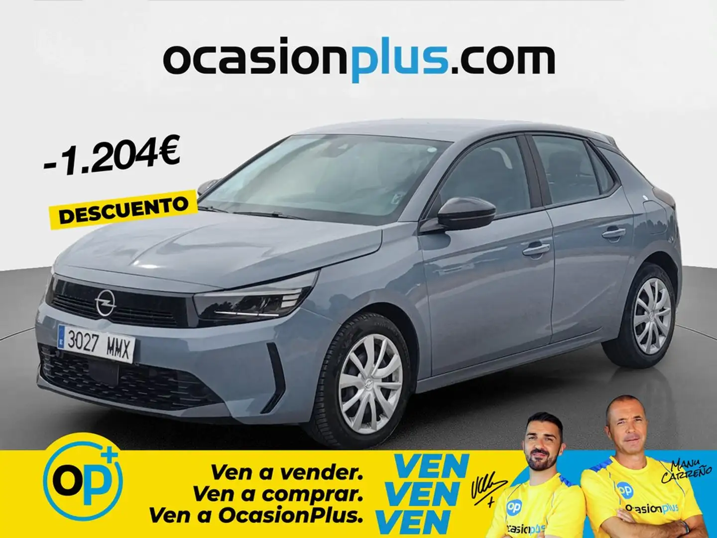 Opel Corsa 1.2T XHL S/S Edition 100 Gris - 1