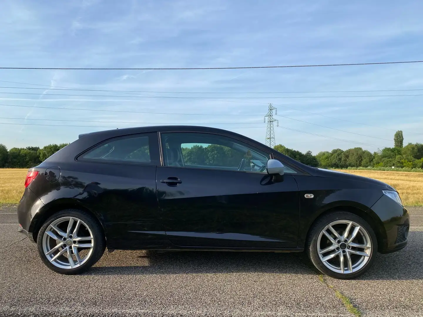 SEAT Ibiza Ibiza IV 2009 Berlina SC 1.4 Style (stylance) Nero - 2