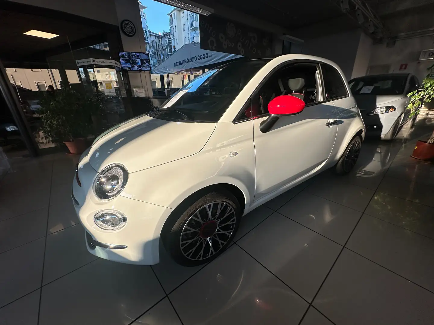 Fiat 500 500 III 2015 1.0 hybrid (Red) 70cv(PREZZO REALE) Bianco - 2