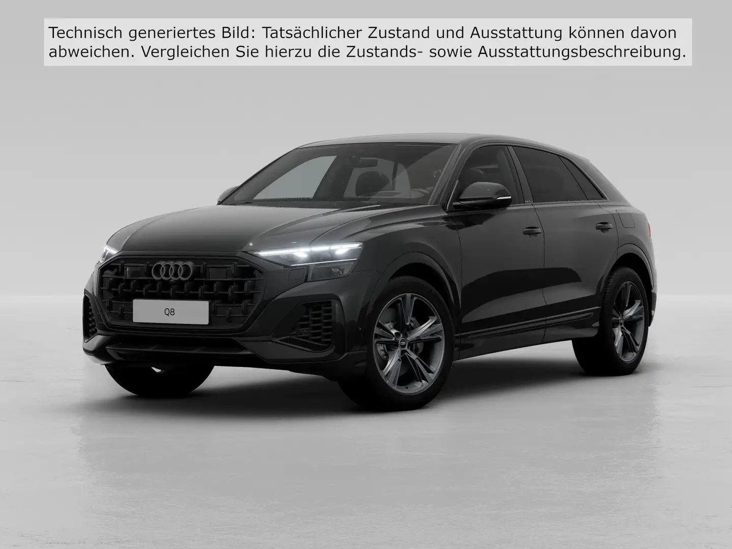 Audi Q8 55 TFSIe Q UPE114 LM21 OPTIK-PKT AHK HuD LUFT Schwarz - 2