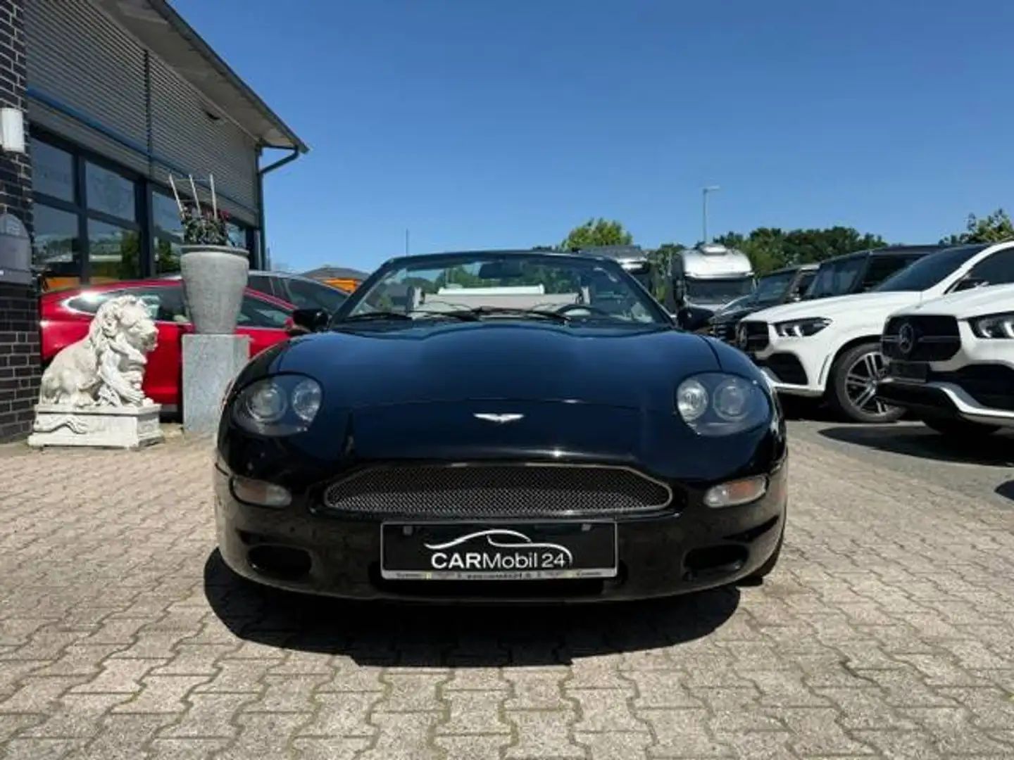 Aston Martin DB7 DB 7 Volante Convertible Schwarz - 2