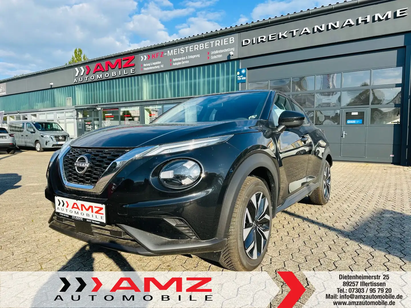 Nissan Juke 1.0 Acenta DAB SHZ AppleCarPlay Kamera Noir - 1