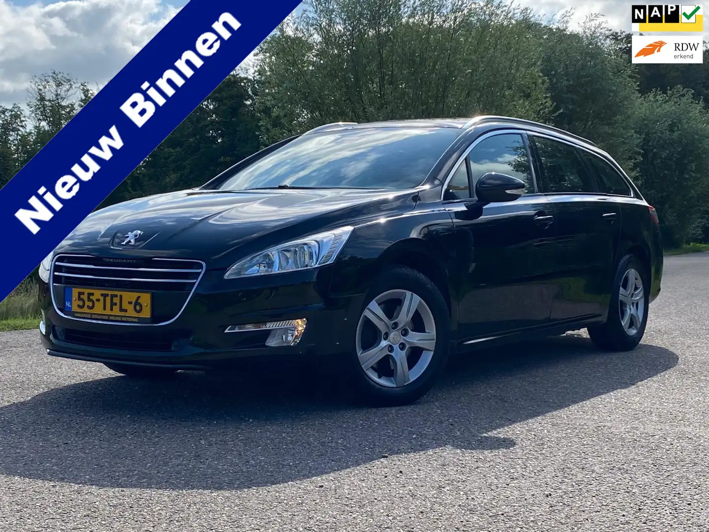 Peugeot 508 SW 1.6 THP Blue Lease Executive PANO NAVI LEDER-IN Zwart - 1