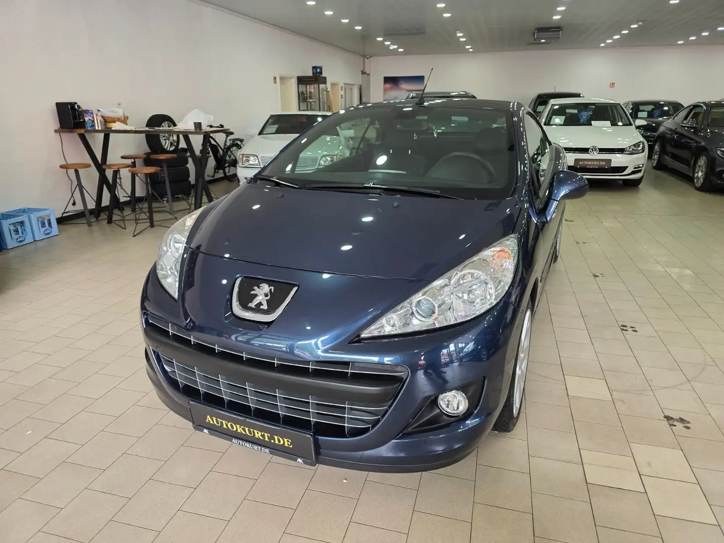 Peugeot 207 CC Cabrio-Coupe Allure 1. Hand Scheckh.gepf. Kék - 2