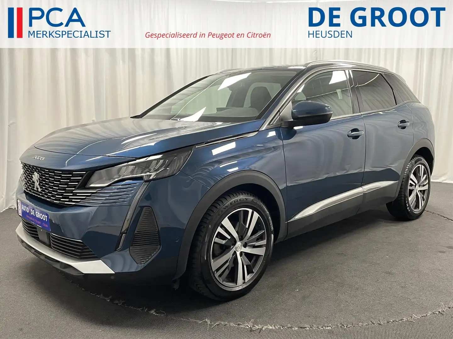Peugeot 3008 ALLURE PACK 130pk 3D-Dash | Navi+Carplay | Keyless Bleu - 1