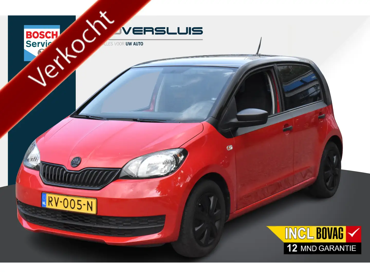 Skoda Citigo 1.0 Greentech Active Sport 1e Eigenaar | 5-Deurs | Rouge - 1
