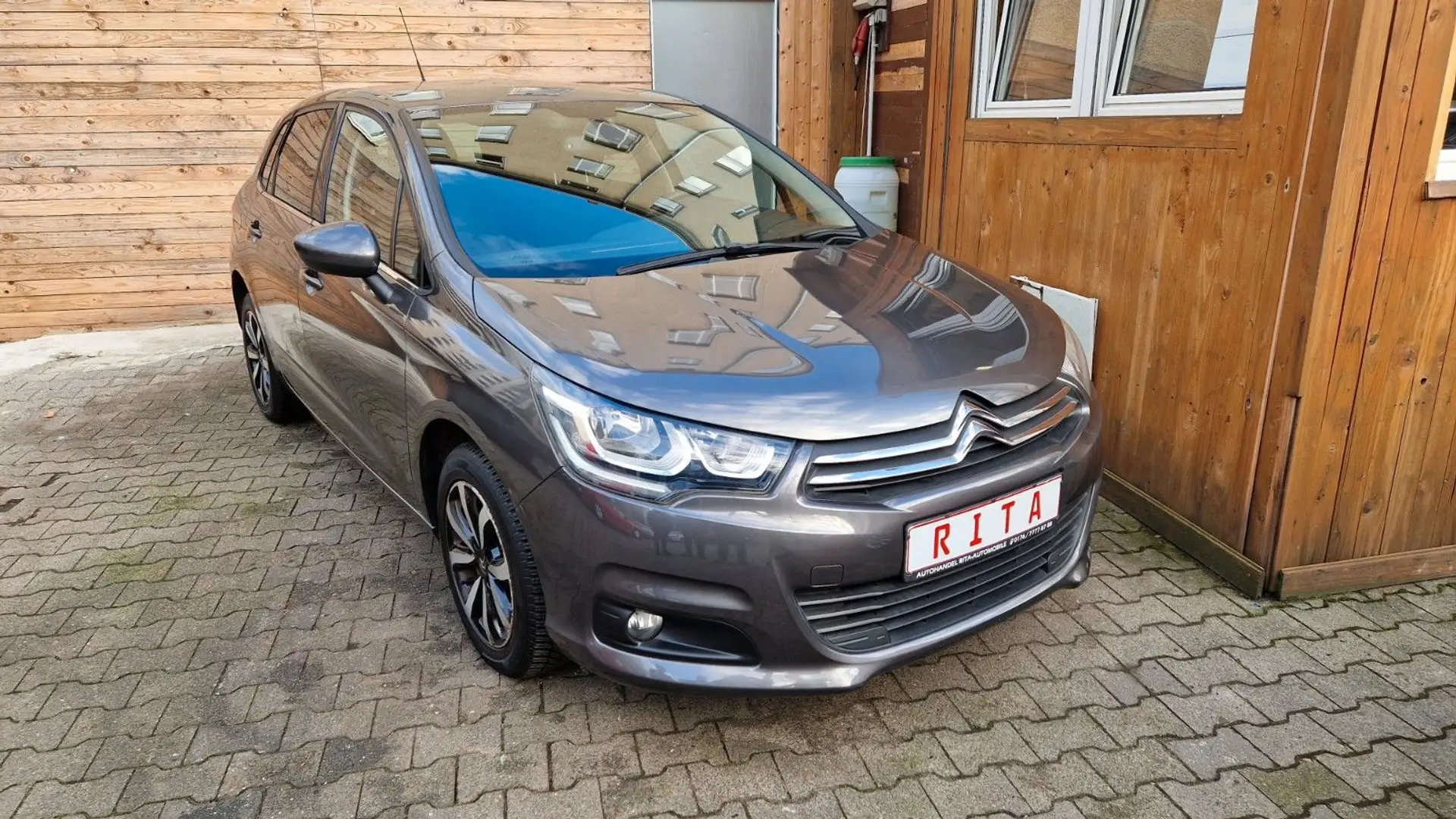 Citroen C4 Tempomat, PDC, Nichtraucher, 1 Hand Grau - 1