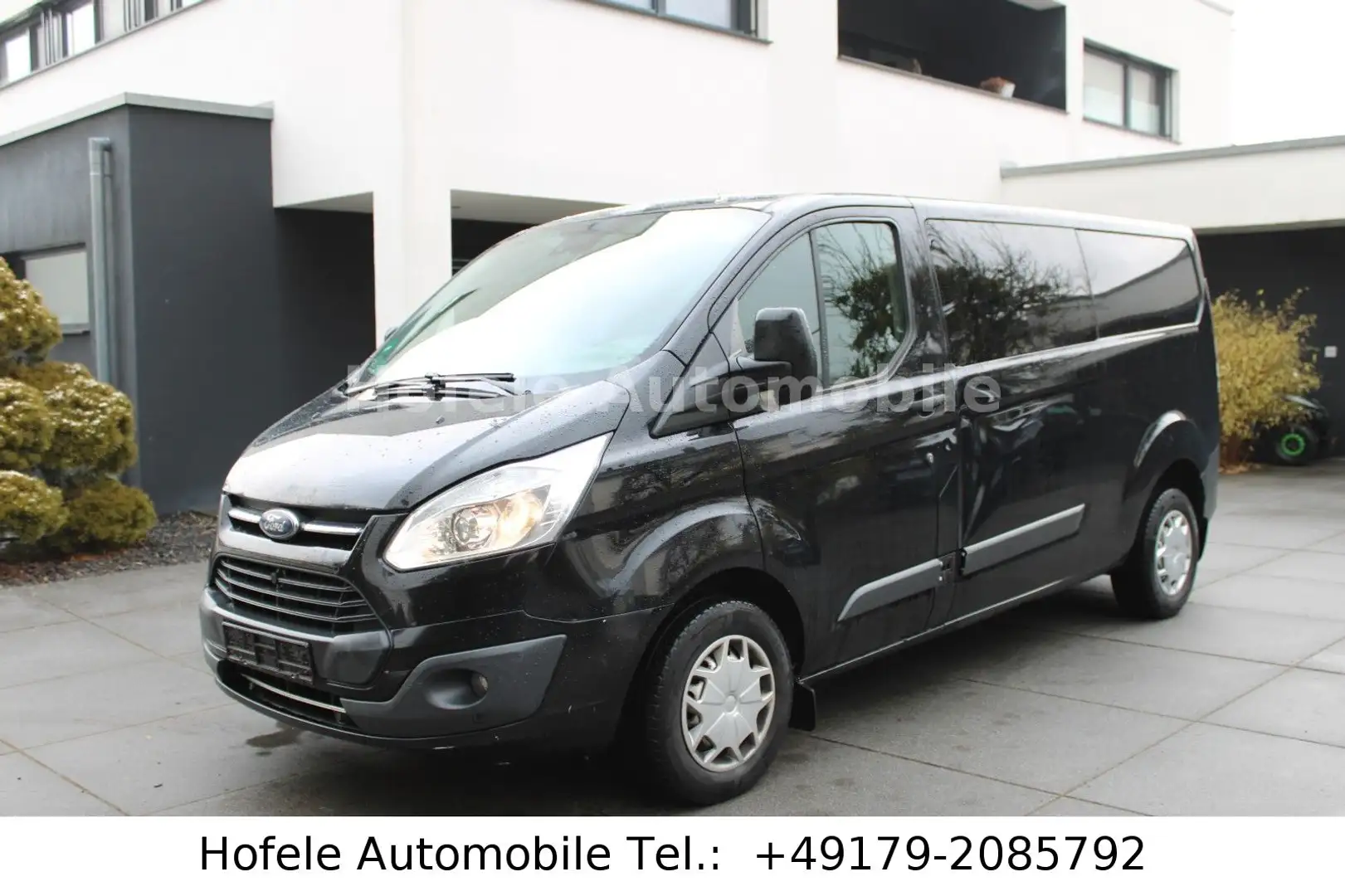 Ford Transit Custom Kasten 310 *NAVI/KLIMA/CAM/AHK* Schwarz - 1