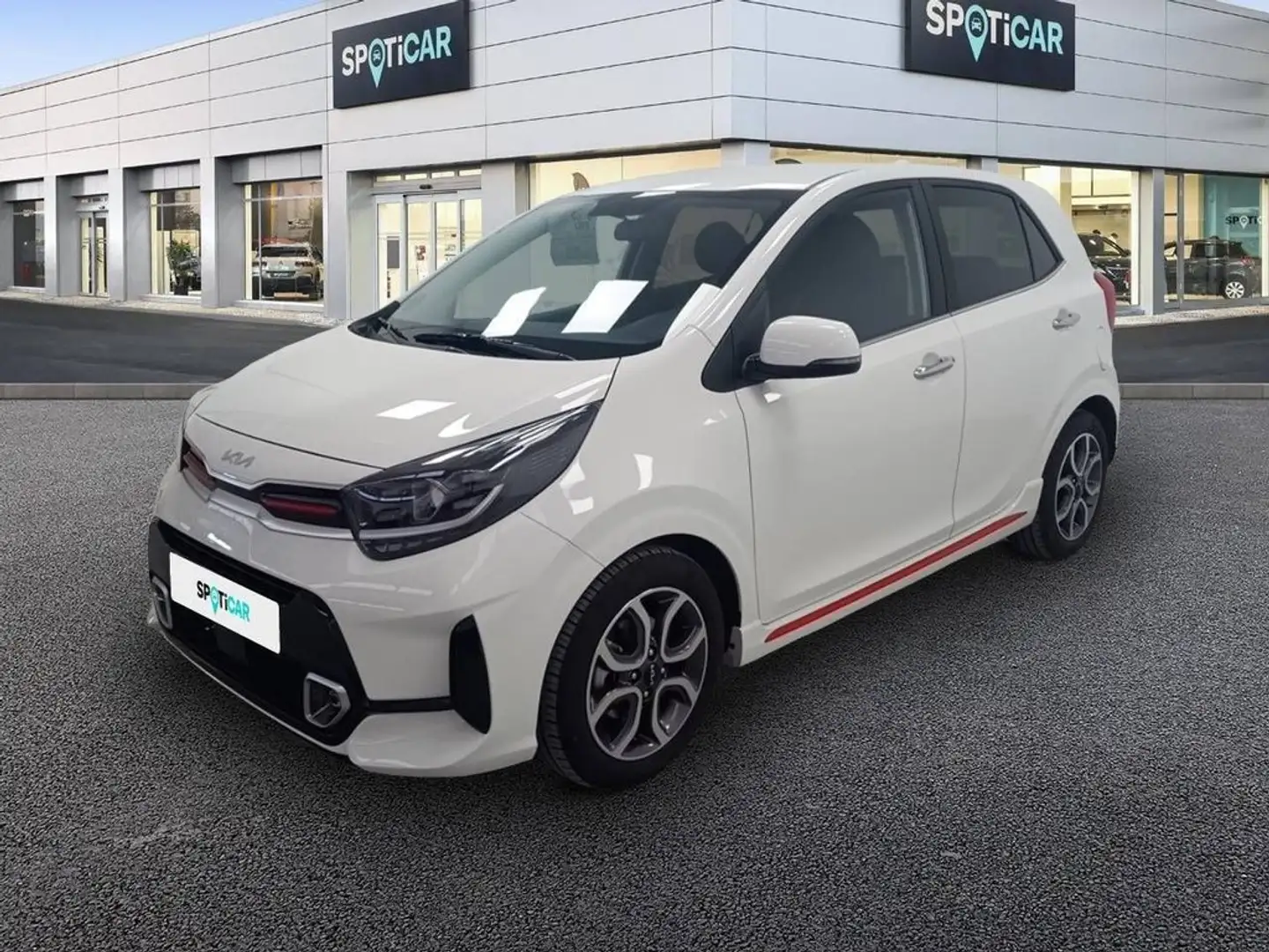 Kia Picanto 1.2 CVVT GT Line Aut. Blanco - 1
