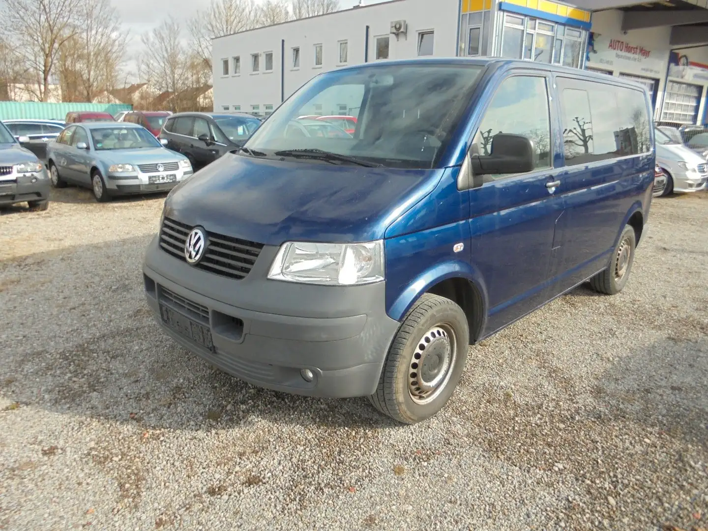 Volkswagen T5 Transporter T5 2.5 TDI Transporter 4Motion~7 Sitzer~Webasto Modrá - 1