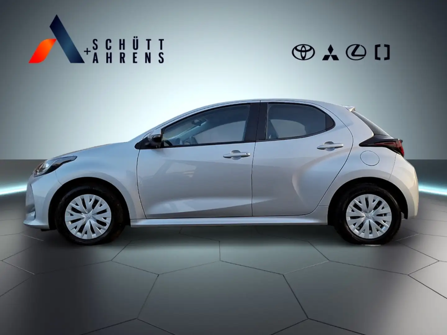 Toyota Yaris Comfort 1,0 l Klima Android Auto Apple CarPlay Rüc Plateado - 2
