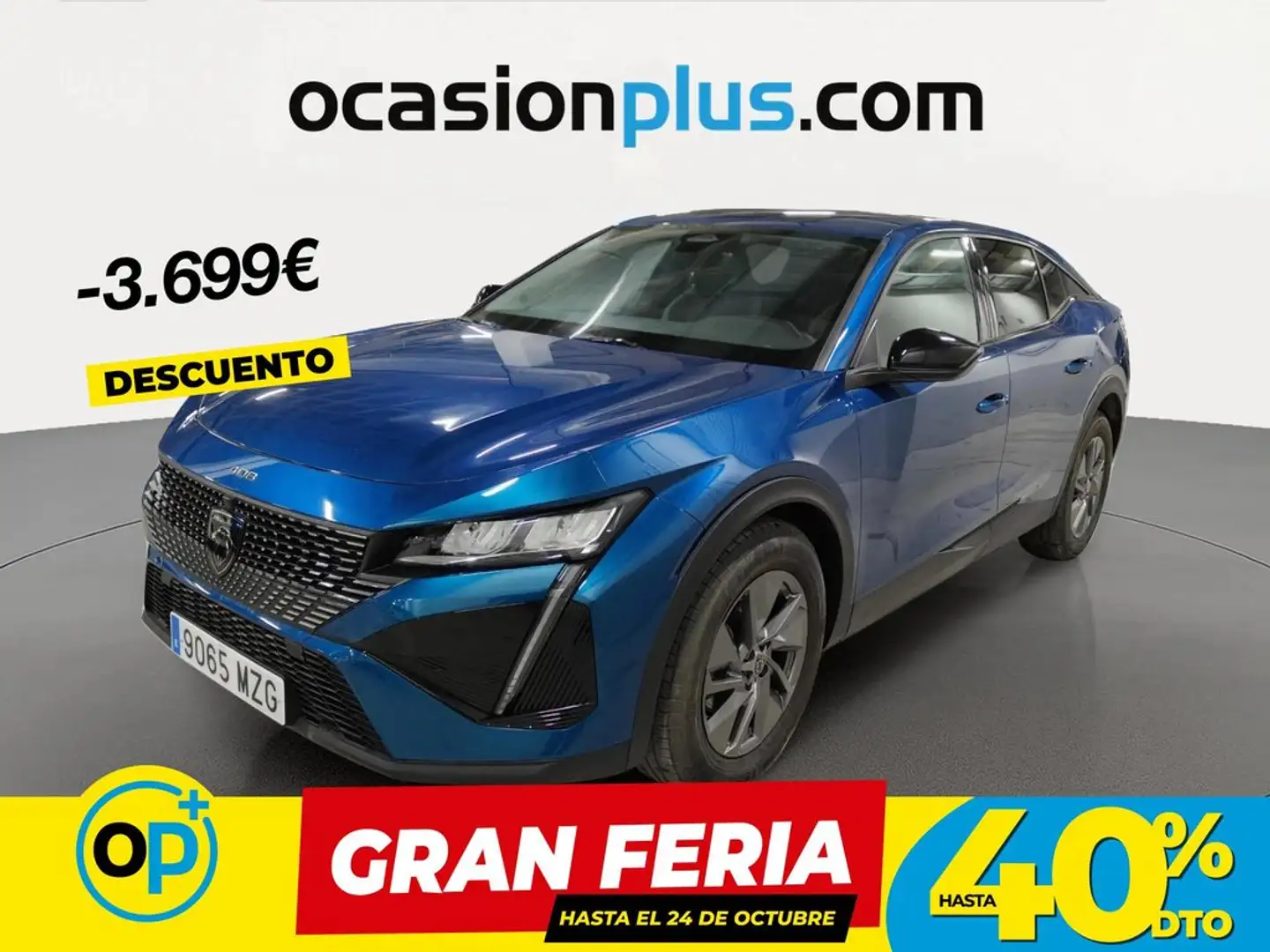 Peugeot 408 Hybrid 136 Allure e-DCS6 Azul - 1