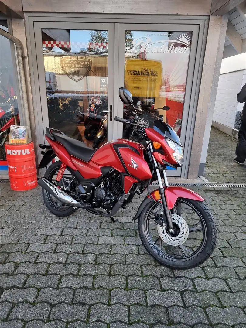 Honda CB 125 Neufahrzeug auf Lager Rot - 2