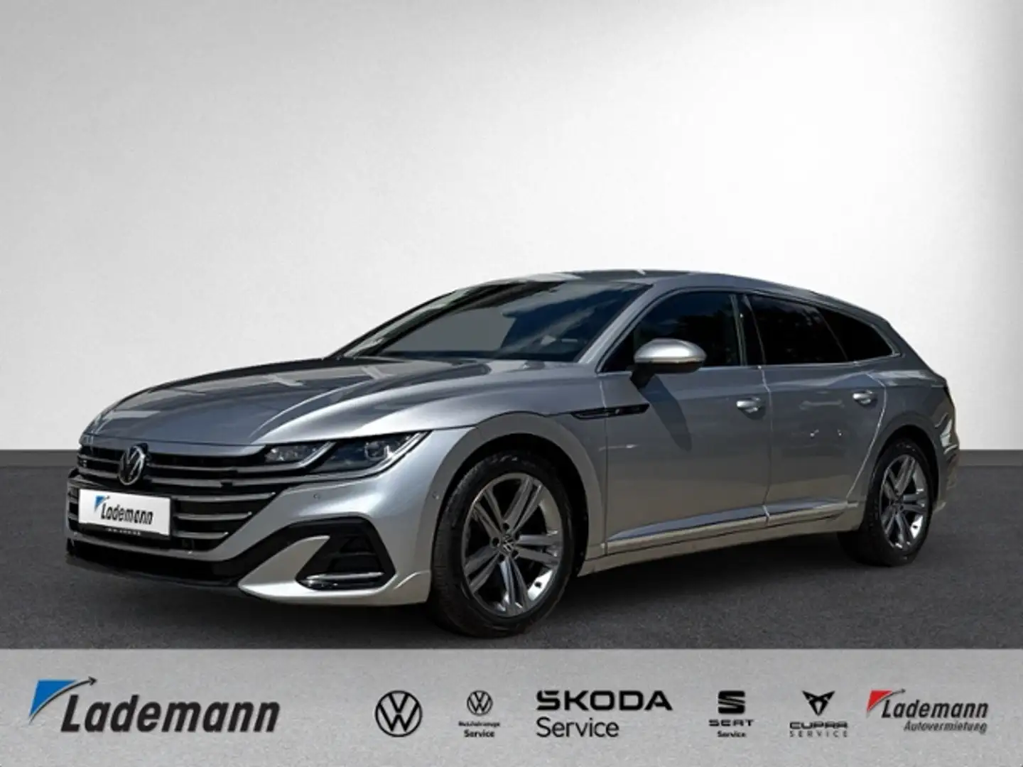 Volkswagen Arteon Shooting Brake 2.0 TDI R-Line LED+AHK+RFK Silber - 1