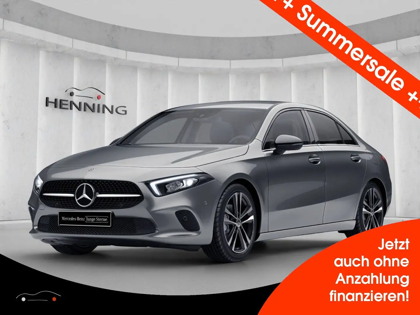 Mercedes-Benz A 180 Limousine Edition 19 Kamera Totw. LED MBUX Gris - 1
