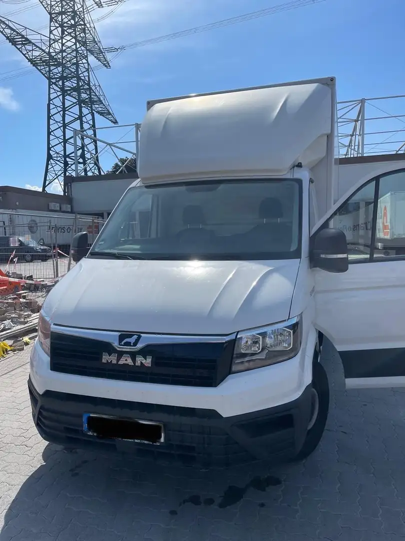 MAN TGE Koffer 3..180 (27.965€) Brutto Transporter LKW Blanco - 1