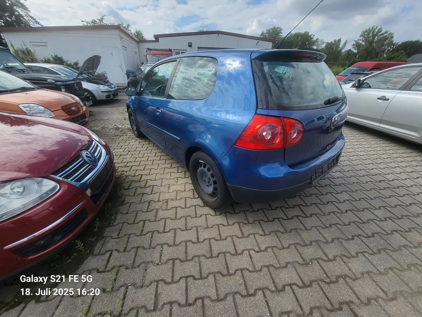 Volkswagen Golf 5 Blau - 2