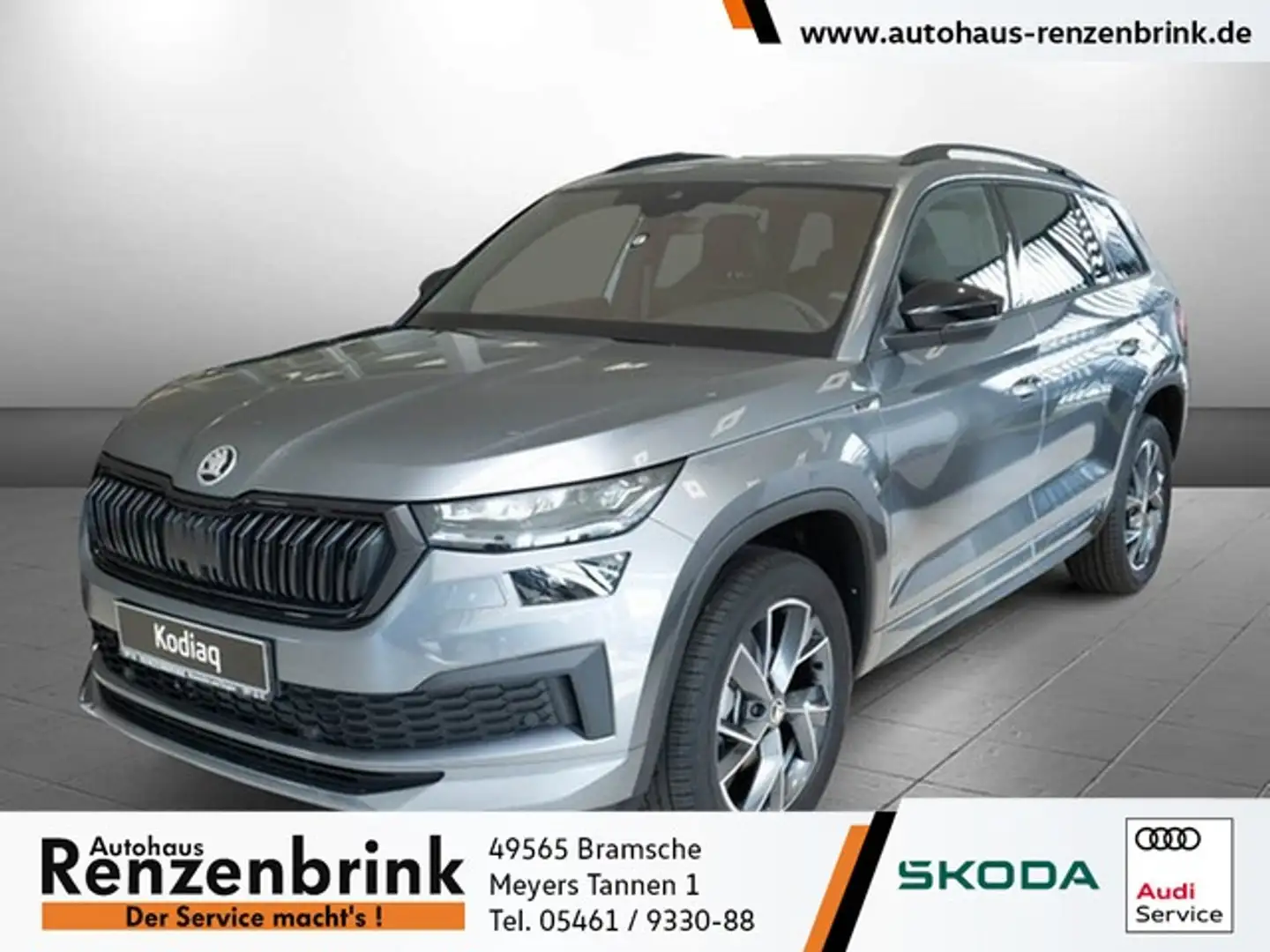 Skoda Kodiaq 2.0 TDI Sportline DSG MATRIX*AHK*ACC Gris - 1