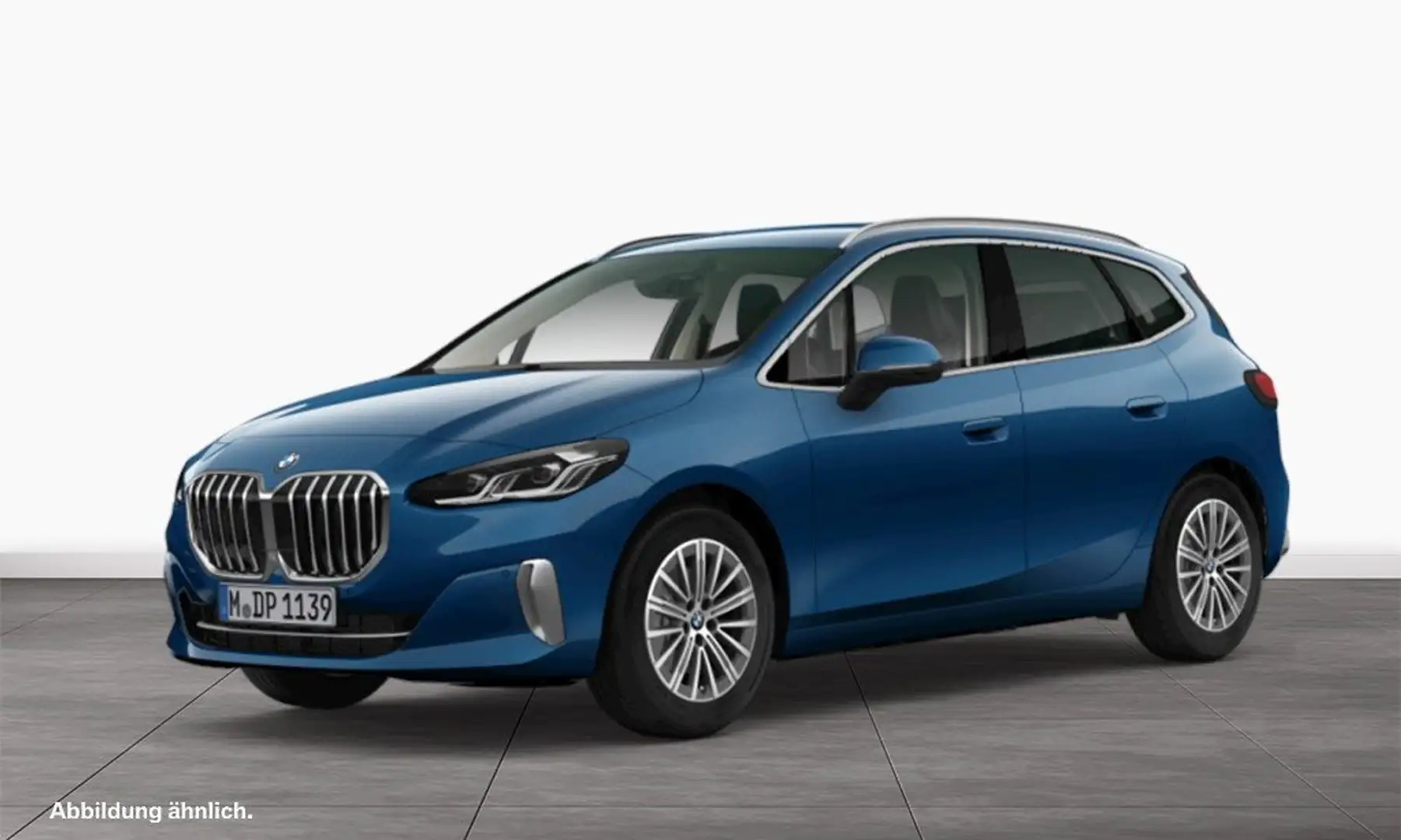 BMW 220 d Active Tourer LUXURY LINE AHK DrivingAssistantPl Blau - 1