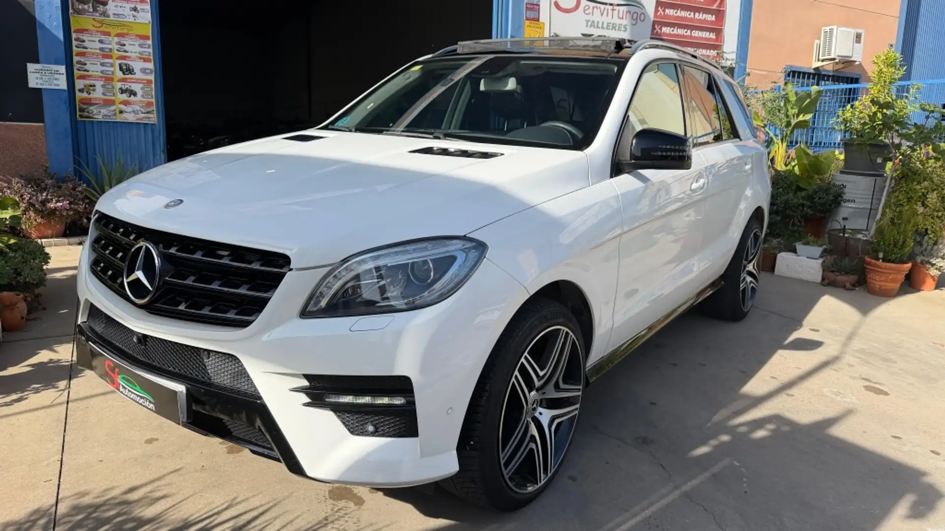 Mercedes-Benz ML 350 350BlueTec 4M 7G Plus Blanco - 1
