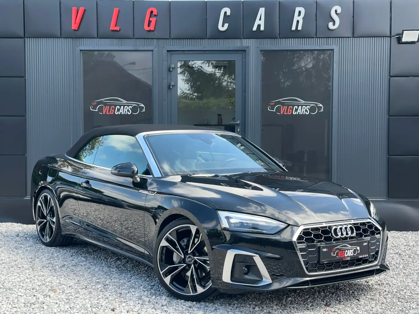 Audi A5 Cabriolet 40TFSI S line Massage Camera Full Option Noir - 1