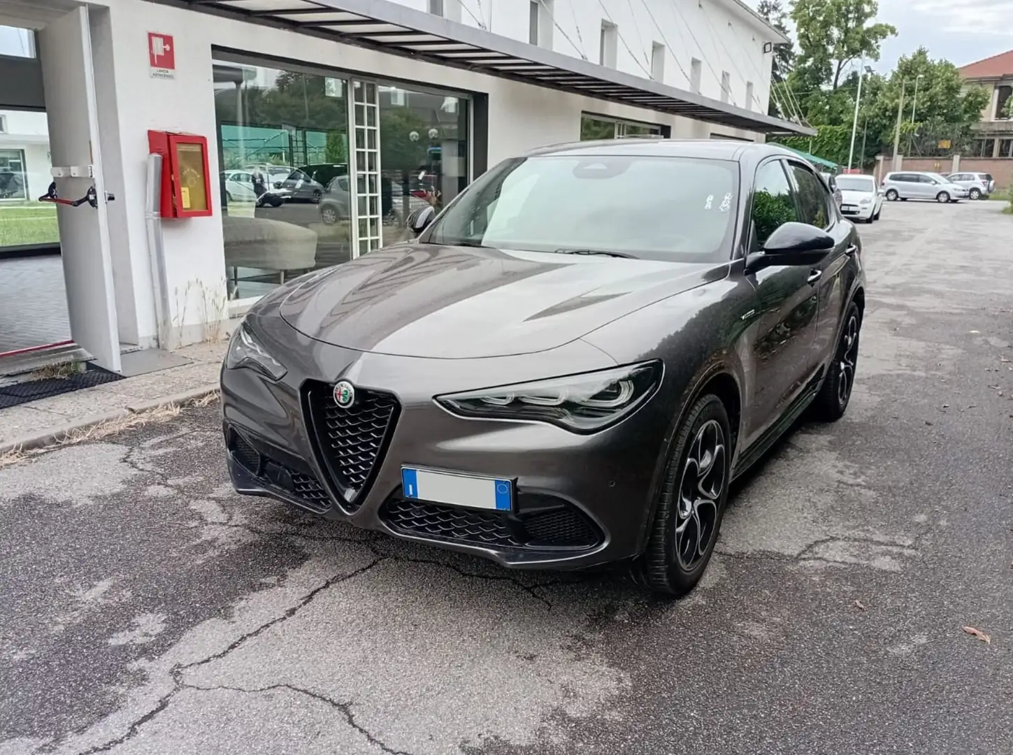 Alfa Romeo Stelvio 2.2 Turbodiesel 210 CV AT8 Q4 Veloce-NESSUN  OBBL Grigio - 2
