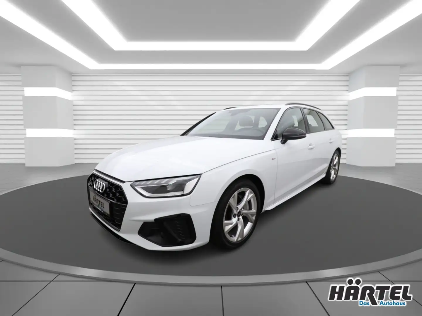 Audi A4 AVANT S-LINE 40 TFSI S TRONIC (+NAVI) Bluetooth Weiß - 2