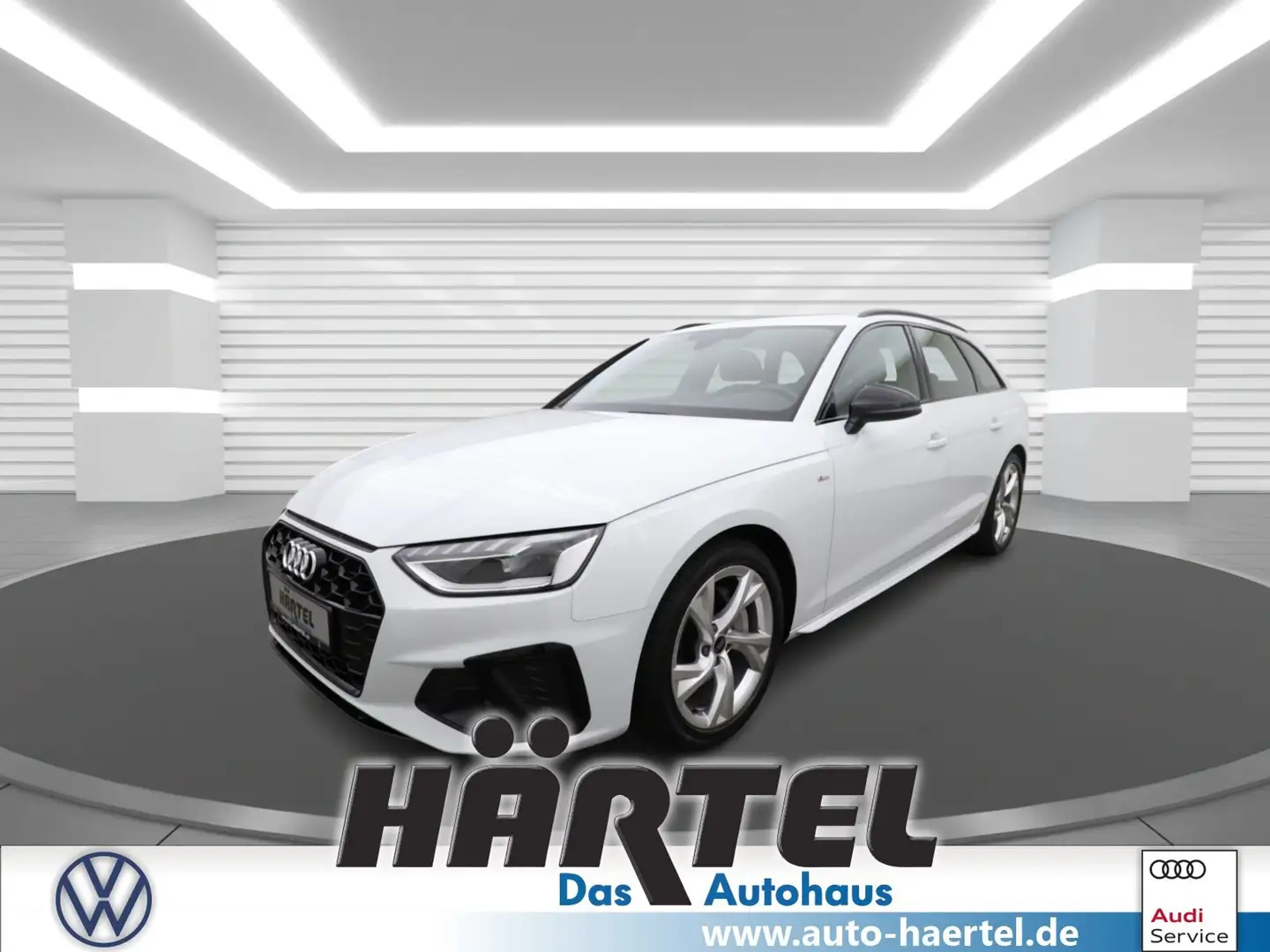 Audi A4 AVANT S-LINE 40 TFSI S TRONIC (+NAVI) Bluetooth Weiß - 1
