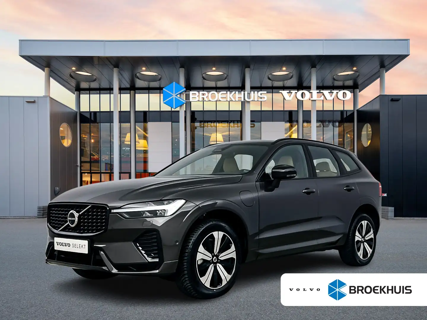 Volvo XC60 2.0 T6 Plug-in hybrid AWD Plus Dark | 19" Allseaso Gris - 1