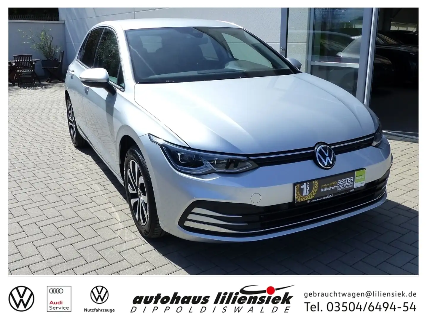 Volkswagen Golf 8 1.5 TSI Active *Sthz*LED*PDC* Argent - 1