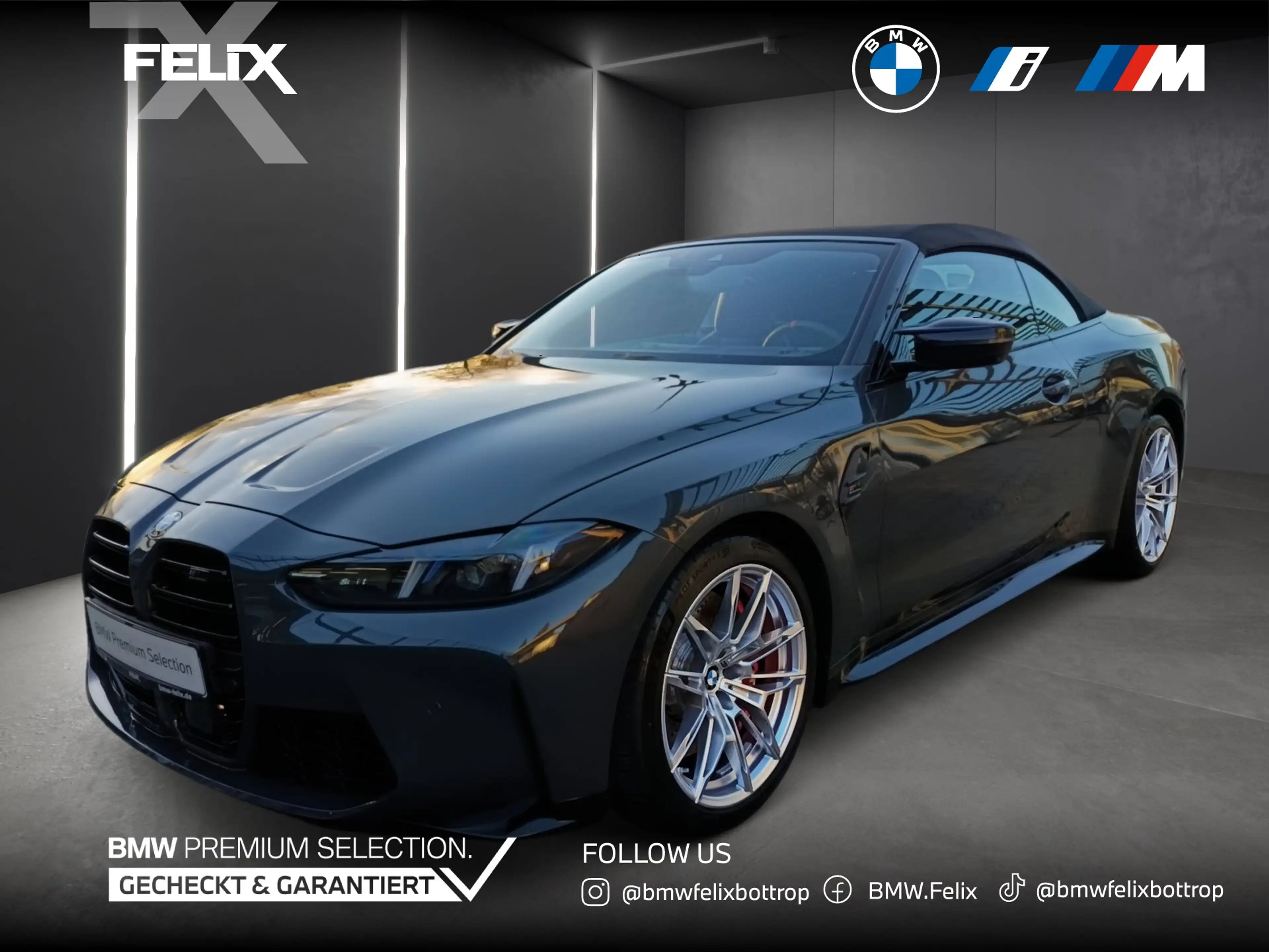 BMW M4 Competition M Comound-Bremse rot+ LED+Driving Assi