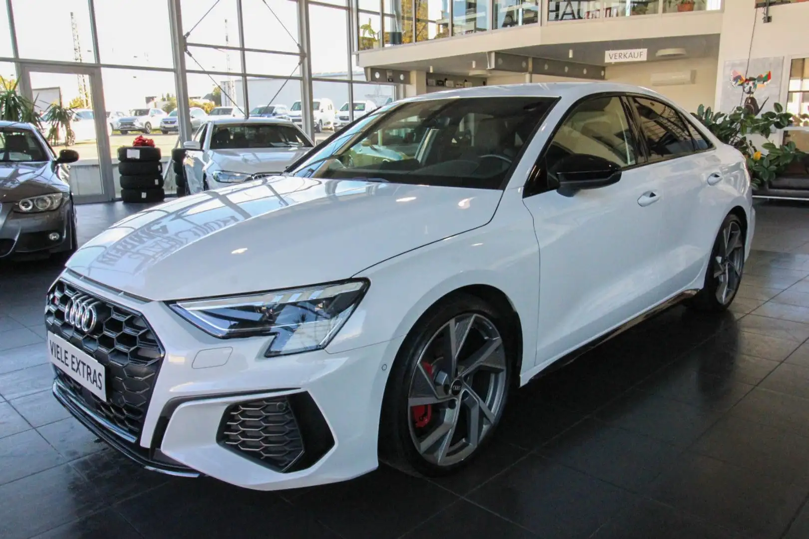 Audi S3 Lim. quattro/ACC/Virtual/Matrix/B&O/Kamera/ Blanc - 1