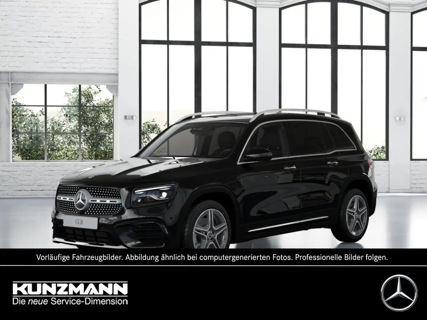 Mercedes-Benz GLB 200 d AMG MBUX Navi AHK Panorama 360°Kamera Schwarz - 1