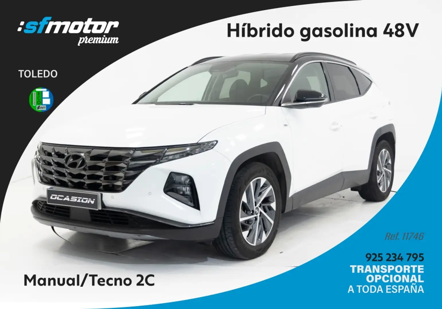 Hyundai TUCSON Todoterreno Manual de 5 Puertas Weiß - 1