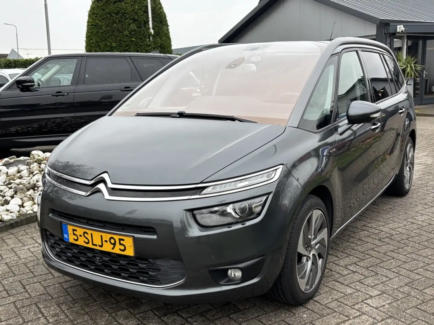 Citroen Grand C4 Picasso 1.6 Exclusive 2013 7-Persoons Trekhaak Grijs - 1