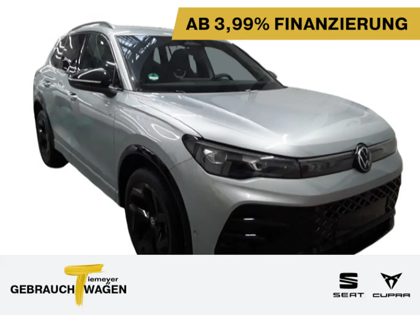 Volkswagen Tiguan 1.5 TSI eHYBRID 272PS R-LINE BLACK AHK MA Silber - 1