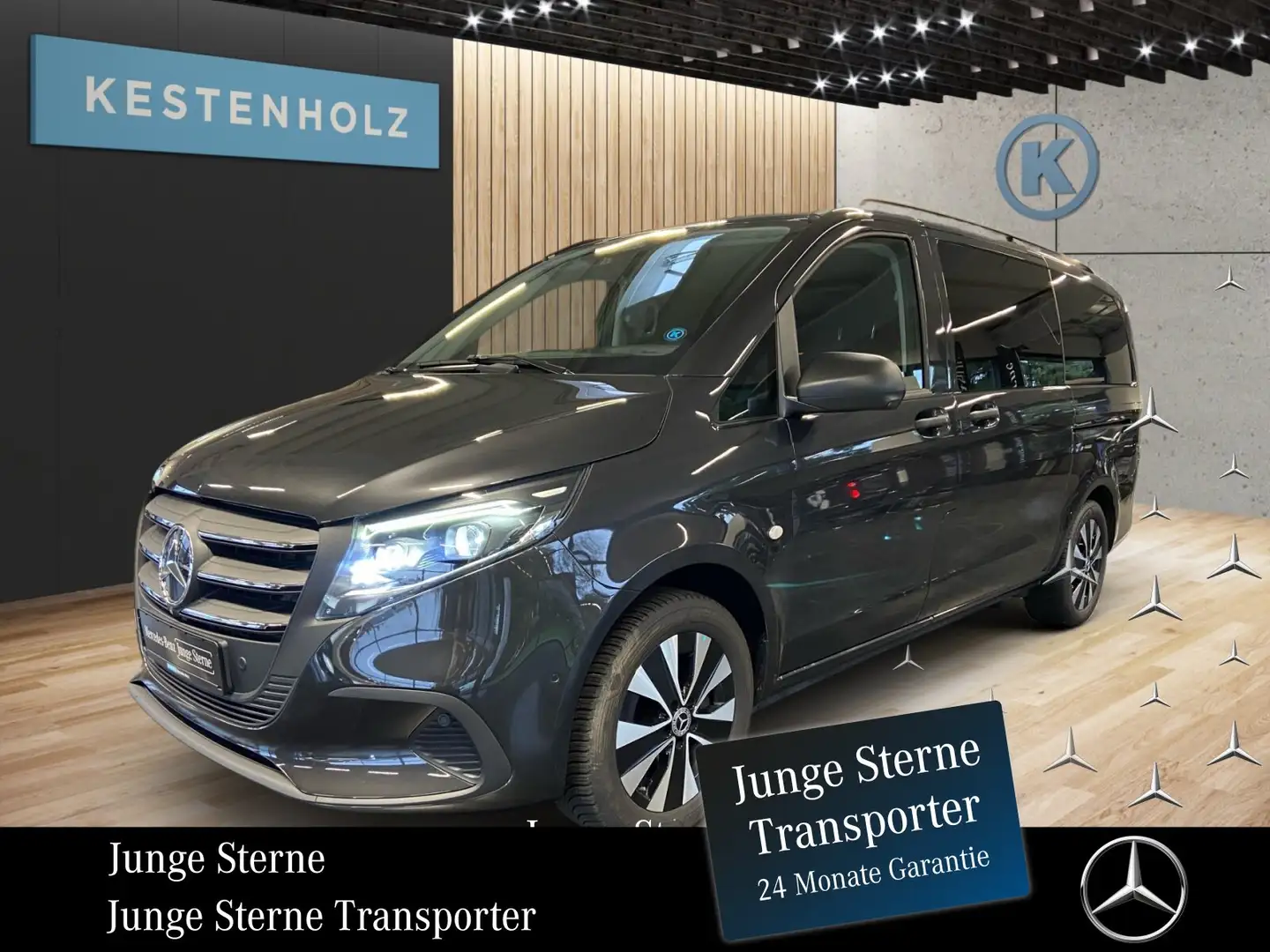 Mercedes-Benz Vito Vito 116 CDI Tourer PRO Lang *AHK*SHZ*360°KAM* Grijs - 1