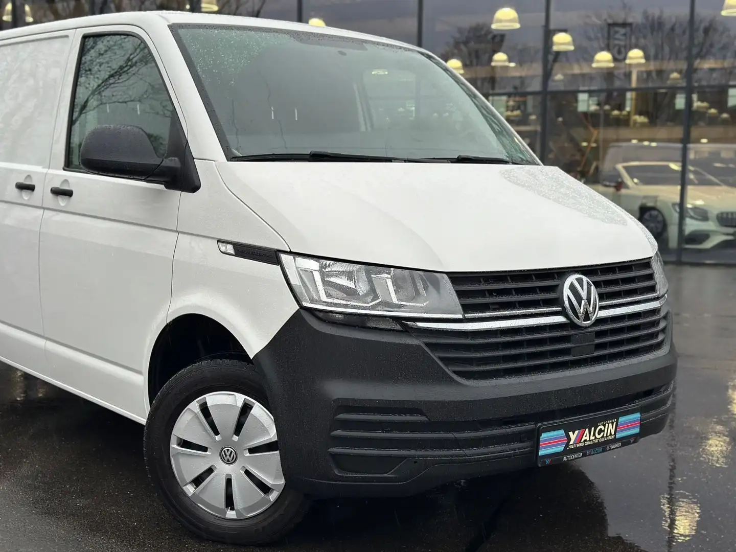 Volkswagen T6 Transporter T6.1 Transporter Kasten 2.0 TDI 1.H/KLIMA/PDC/BT Weiß - 2