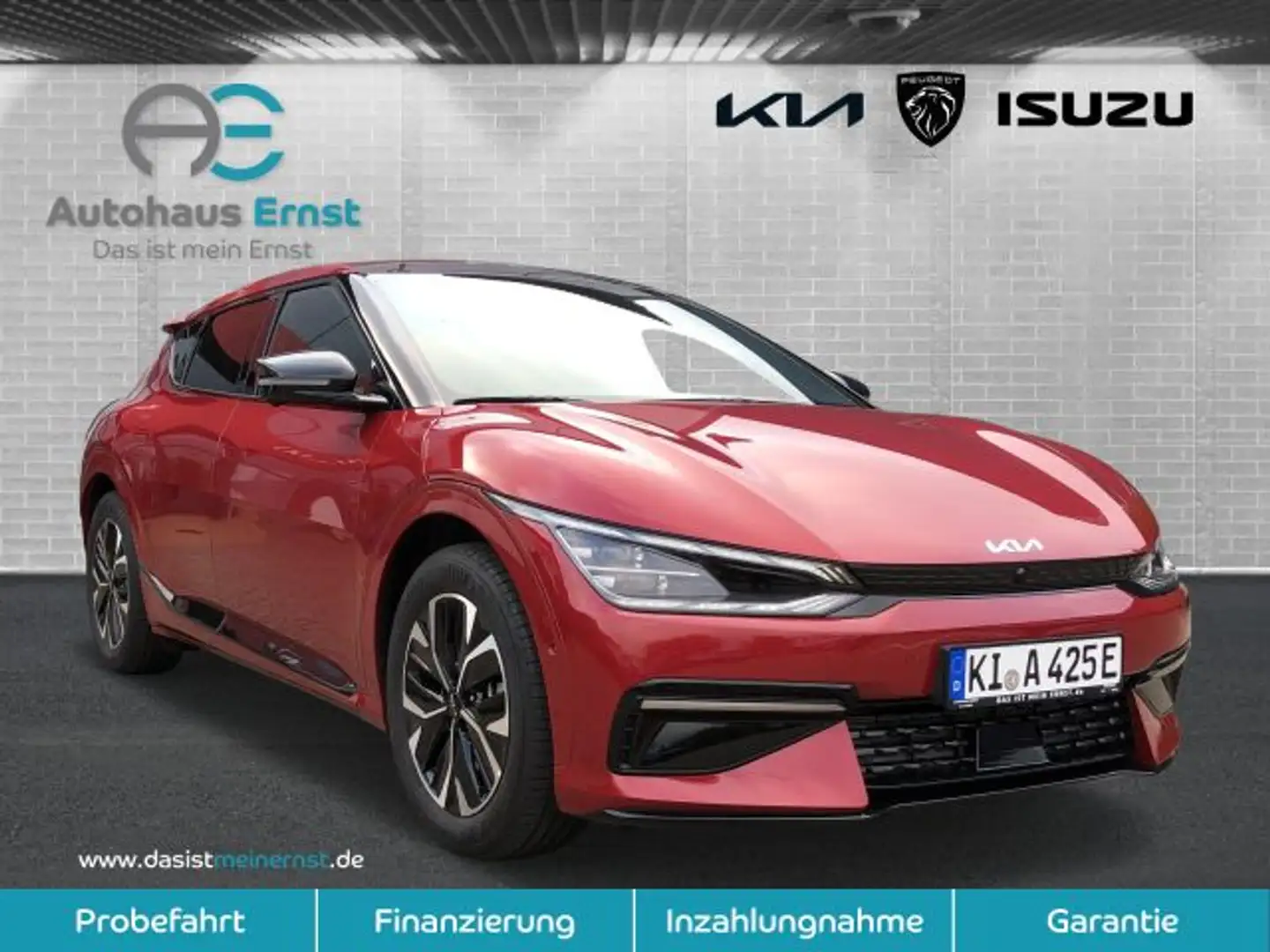 Kia EV6 77,4-kWh GT-line Rot - 2