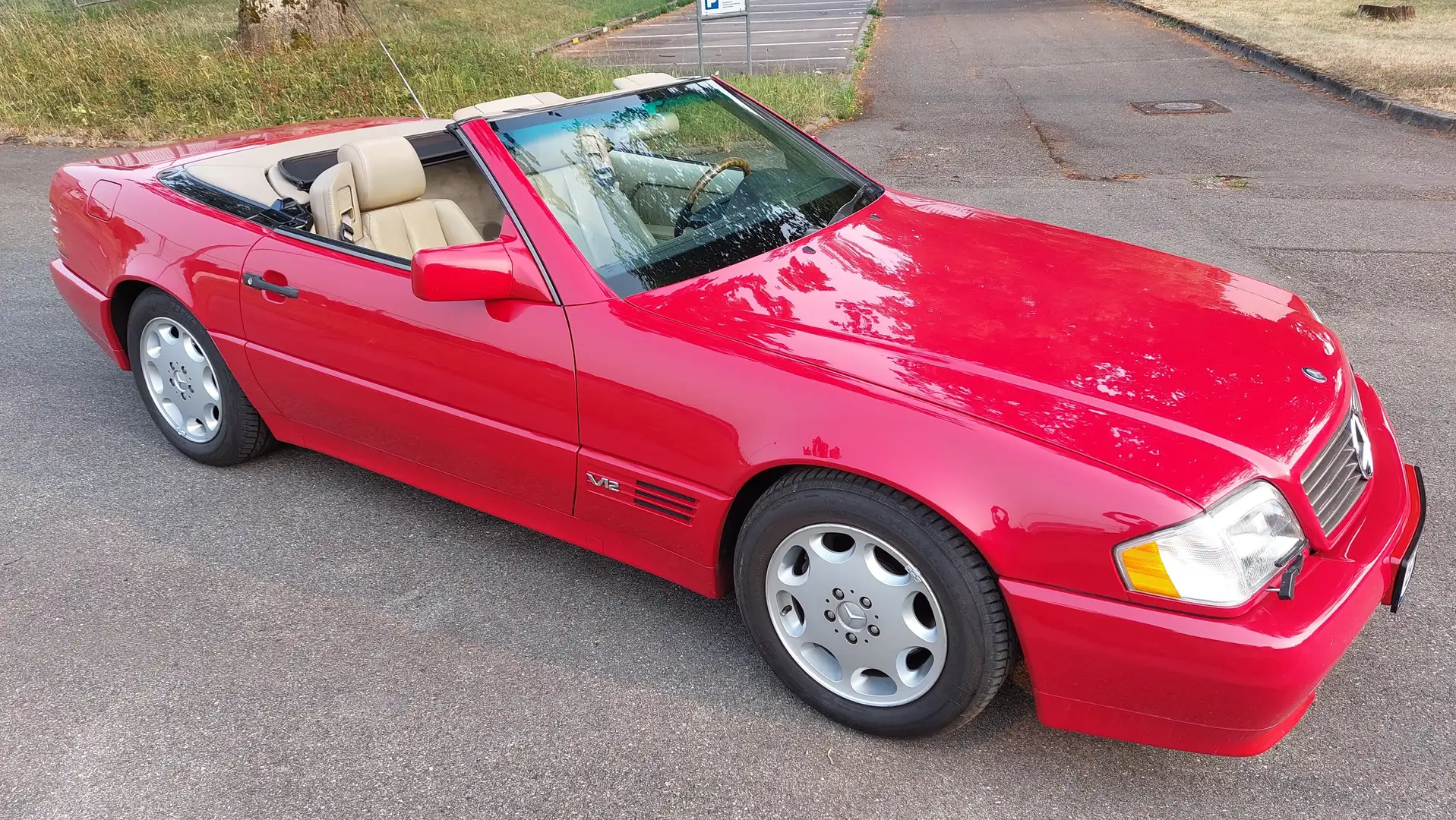 Mercedes-Benz SL 600 SL 600 R129 Kırmızı - 1