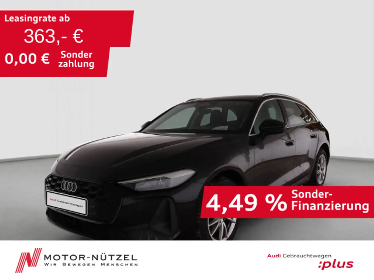 Audi A5 40 TFSI S-TR NAVI+RFK+ACC+SHZ+18"LM+VC Schwarz - 1