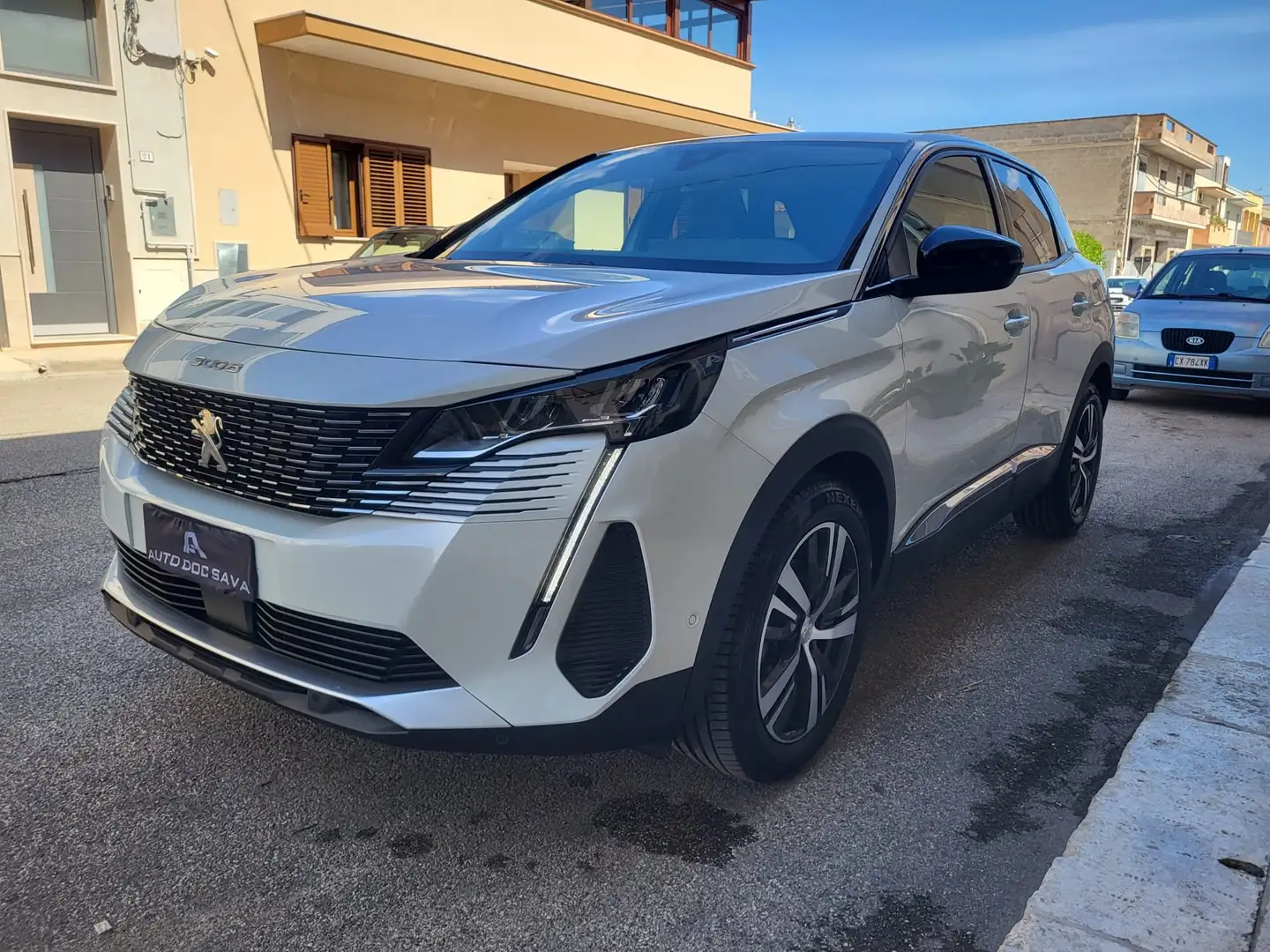 Peugeot 3008 1.5 Hdi At8 Allure 130 Cv+Full Led+Retrocamera... Blanc - 2