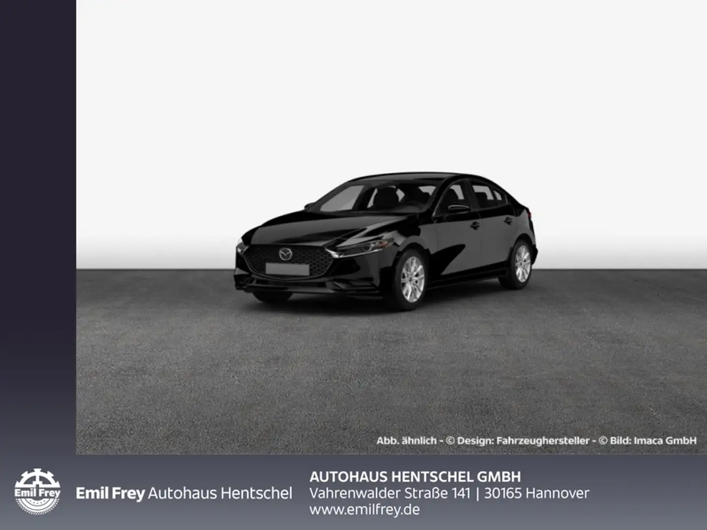 Mazda 3 FASTBACK e-SKYACTIV-G 150 M HYBRID DRIVE EXCLUSI Schwarz - 1