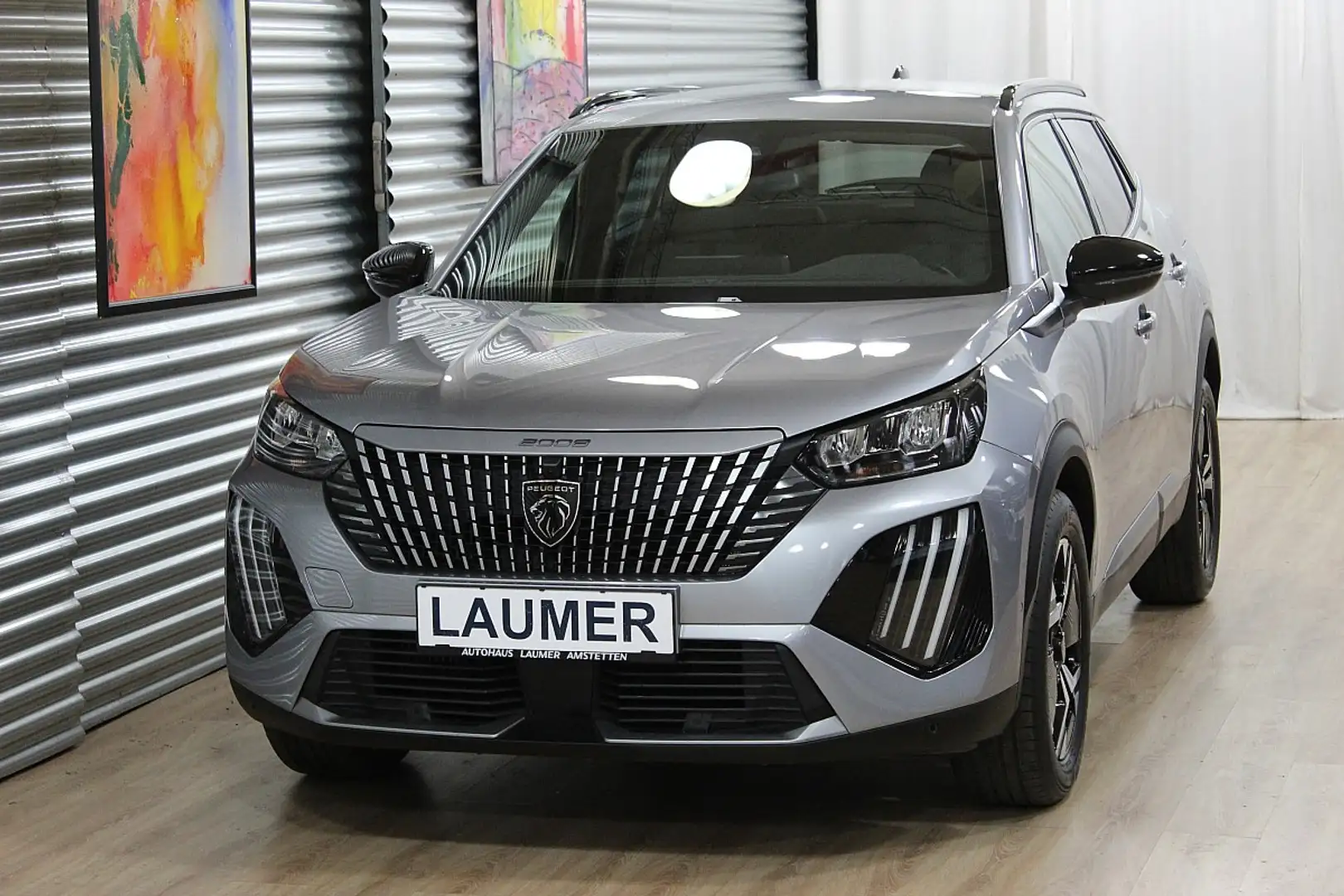 Peugeot 2008 PureTech 100 S&S Allure 6-Gang-Manuell +360°-Ka... Grau - 2